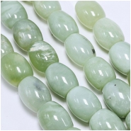 3 Serpentine Large Barrel Gemstone Beads (N) 19 x 23mm