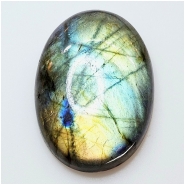 Labradorite Oval Gemstone Cabochon (N) 29.4 x 41.7mm