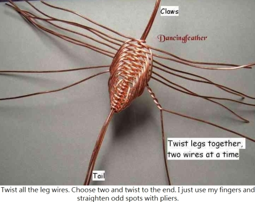 Wire wrapped scorpion free tutorial